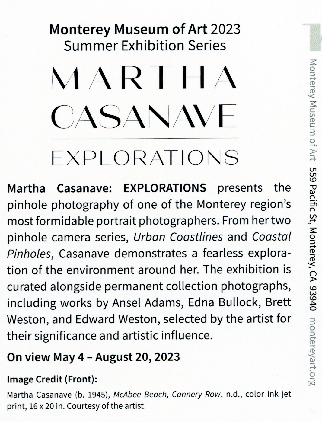 Martha Casanave: Explorations